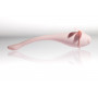 Розовый вибратор в форме стрекозы Liebelulla Rosa - 18 см.