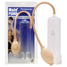 Прозрачная вакуумная помпа Male Pump с уплотнительным кольцом