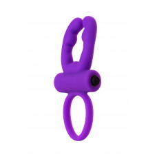 Фиолетовое эрекционное виброкольцо ARES
