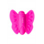 Розовый клиторальный стимулятор-бабочка Madam (Nalone VS-VR46)