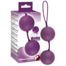 Фиолетовые вагинальные шарики XXL Balls