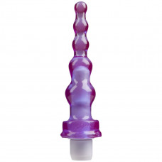 Фиолетовая анальная виброёлочка SPECTRA GELS - 17,7 см.