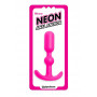 Розовая силиконовая анальная пробка Anal Anchor - 10,2 см.