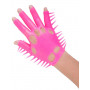 Розовая перчатка для мастурбации Luv Glove