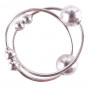 Серебристые колечки для сосков Silver Nipple Bull Rings (Pipedream PD3603-26)