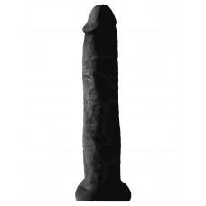 Черный фаллоимитатор-гигант на присоске  13  Cocks - 33 см. 