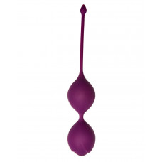Фиолетовые вагинальные шарики Кегеля со смещенным центом тяжести Delta