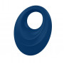 Синее эрекционное кольцо B5 с вибрацией