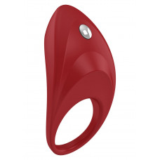 Красное эрекционное кольцо B7 с вибрацией